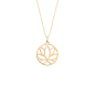 Les Georgettes - Collier Lotus - diamètre 25 mm, taille 50