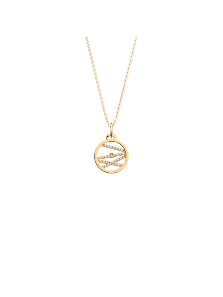 Les Georgettes - Collier Liens - diamètre 16 mm, taille 50