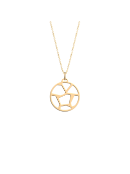 Les Georgettes - Collier Girafe - diamètre 25 mm, taille 50