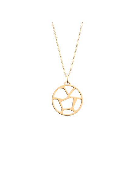 Les Georgettes - Collier Girafe - diamètre 25 mm, taille 50