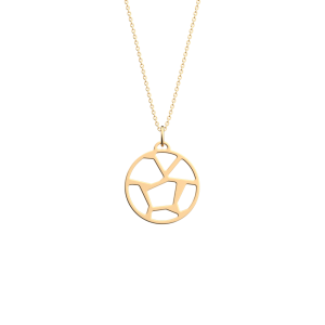 Les Georgettes - Collier Girafe - diamètre 25 mm, taille 50