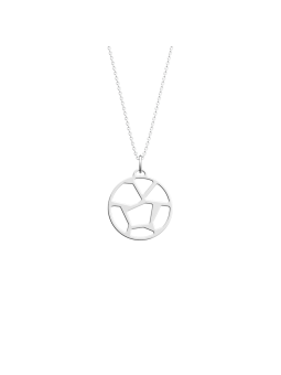 Les Georgettes - Collier Girafe - diamètre 25 mm, taille 50