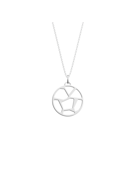 Les Georgettes - Collier Girafe - diamètre 25 mm, taille 50