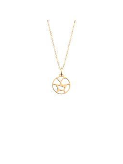 Les Georgettes - Collier Girafe - diamètre 16 mm, taille 50