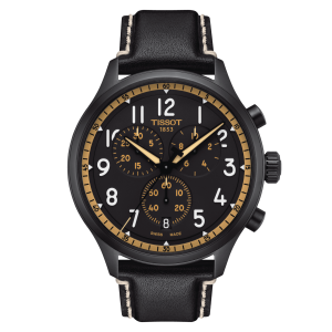 Montre Homme Tissot Chrono XL vintage bracelet Cuir T1166173605202