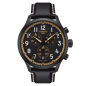 Montre Homme Tissot Chrono XL vintage bracelet Cuir T1166173605202