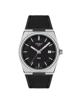 Montre Homme Tissot PRX noir bracelet silicone - Réf. T1374101705100