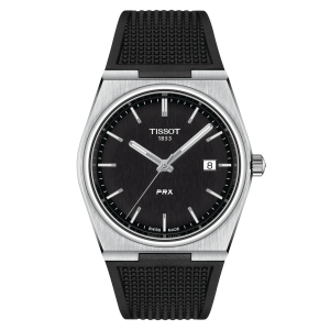 Montre Homme Tissot PRX noir bracelet silicone - Réf. T1374101705100