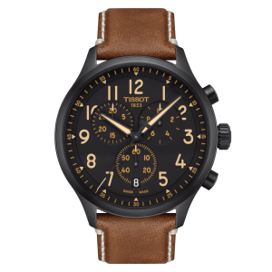 Montre Homme Tissot Chrono XL bracelet Cuir T1166173605203