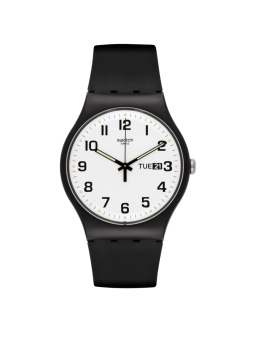 Montre Homme Swatch bracelet Résine SO29B703