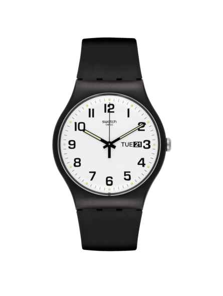 Montre Homme Swatch bracelet Résine SO29B703