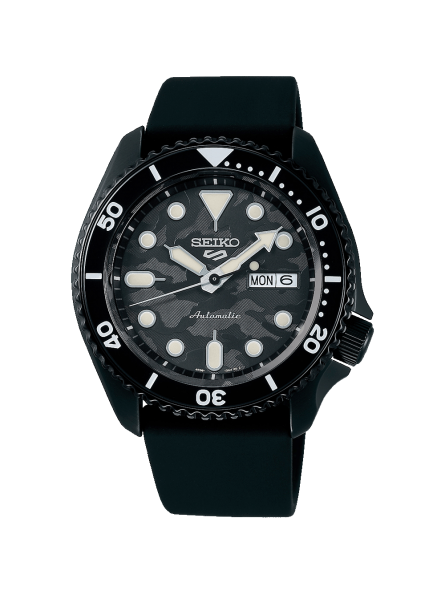 Montre Homme SEIKO 5 Yuto Horigome Edition Limitée Noir - SRPJ39K1 Montre Homme SEIKO 5 Yuto Horigome Edition Limitée Noir - SRPJ39K1