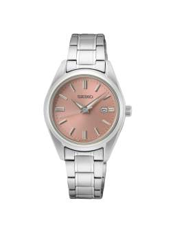Montre Femme SEIKO Classique Quartz Cadran Rose - SUR529P1