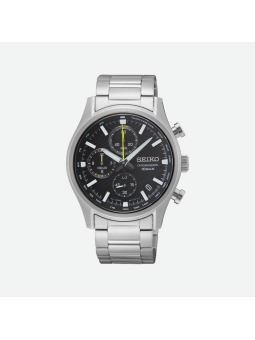 Montre Homme SEIKO Sport Chronographe Quartz bracelet Acier - SSB419P1