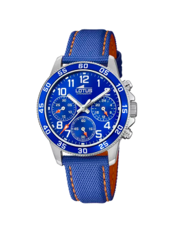 Montre Enfant Lotus Chrono bracelet Cuir 18581/6
