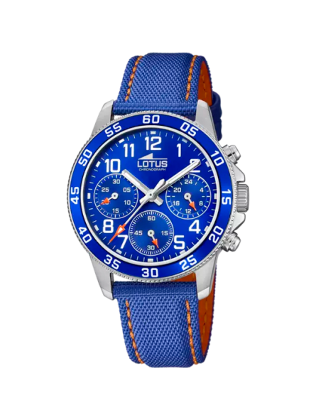 Montre Enfant Lotus Chrono bracelet Cuir 18581/6