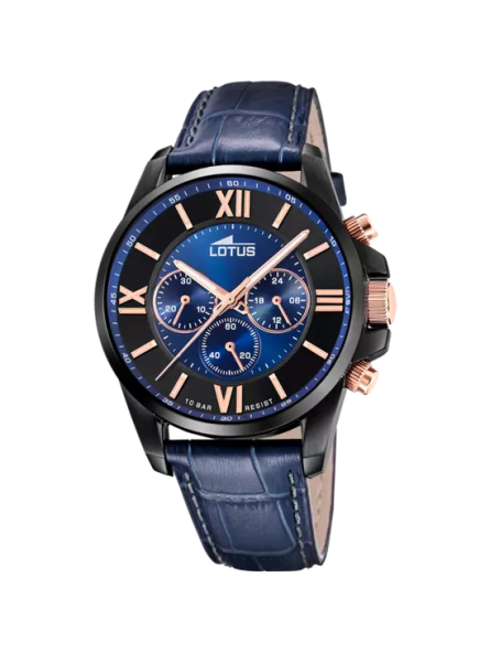 Montre Homme Lotus Chrono bracelet Cuir 18881/2
