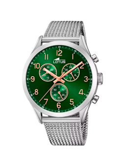Montre Homme Lotus Chrono bracelet Acier 18637/2
