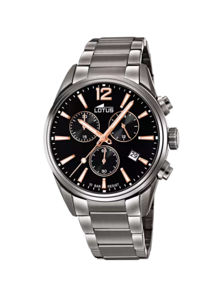 Montre Homme Lotus Chrono bracelet Acier 18682/2