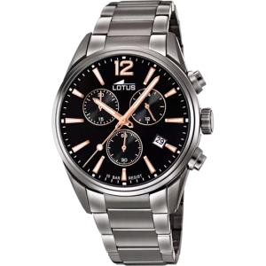 Montre Homme Lotus Chrono bracelet Acier 18682/2