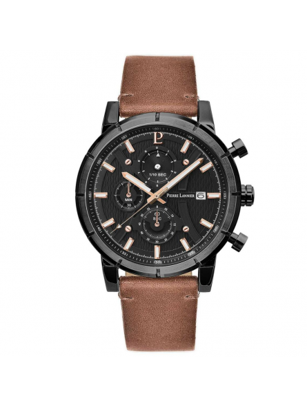 Montre Homme Pierre Lannier bracelet Cuir 224H434