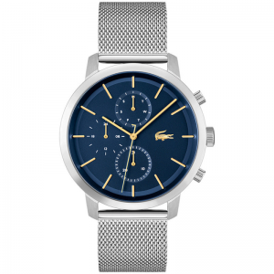 Lacoste - Montre Replay Homme - Boitier Acier Argenté - Bracelet Acier Argenté - Ref 2011256