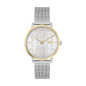 Lacoste - Montre Crocorigin Femme - Boitier Acier Argenté - Bracelet Acier Argenté - Ref 2001286