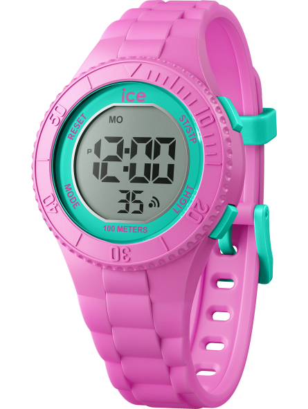 Ice Watch - Montre Junior ICE digit - Pink turquoise - Small - Ref 21275