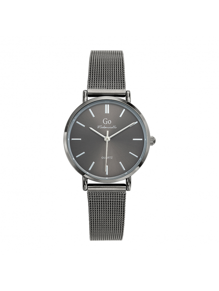 Girl Only - Montre Femme Cadran noir, bracelet acier noir - Ref 695433