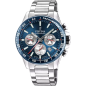 Festina - Montre Homme Chronographe acier - Cadran bleu - Ref F20560/2