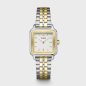 Cluse - Montre Femme Gracieuse Petite - Cadran blanc - Bracelet acier bicolore - Ref CW11801