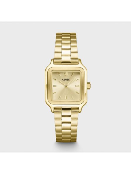 Cluse - Montre Femme Gracieuse Petite, acier doré - Ref CW11802