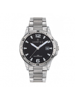 Certus - Montre Homme cadran noir - Ref 616458