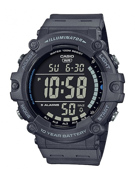 Casio - Montre Homme Timeless - Affichage digital - Ref AE-1500WH-8BVEF