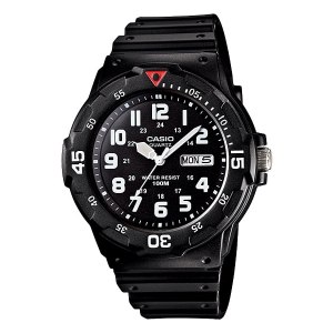 Casio - Montre Homme Sport & Technologie Junior - Boitier et bracelet Résine Noir - Ref MRW-200H-1BVEG