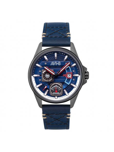 Montre Homme Avi-8 Hawker Harrier Farley bracelet Cuir AV-4098-03