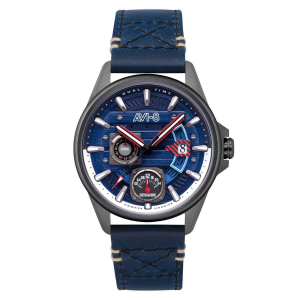 Montre Homme Avi-8 Hawker Harrier Farley bracelet Cuir AV-4098-03