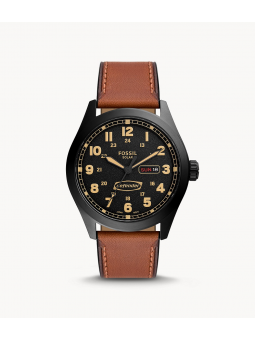 Montre Homme Fossil Solaire Defender bracelet Cuir FS5978