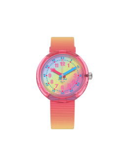 Montre Enfant Flik Flak Shades of Rainbow bracelet PET recyclé FPNP110