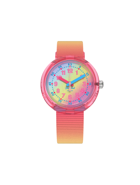 Montre Enfant Flik Flak Shades of Rainbow bracelet PET recyclé FPNP110