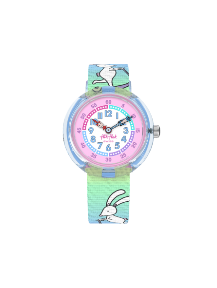 Montre Enfant Flik Flak Be Hoppy ! bracelet PET recyclé FBNP207