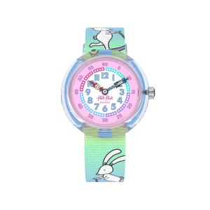 Montre Enfant Flik Flak Be Hoppy ! bracelet PET recyclé FBNP207
