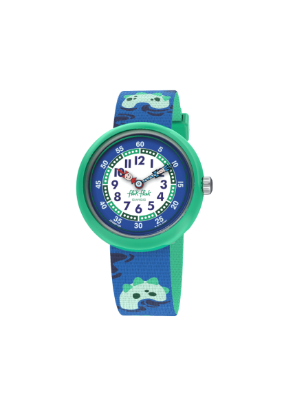 Montre Enfant Flik Flak Nessie-Ncredible bracelet PET recyclé FBNP199