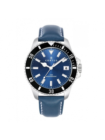 Certus - Montre Homme cadran bleu - Ref 611110