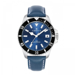 Certus - Montre Homme cadran bleu - Ref 611110