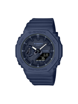 Montre Mixte CASIO G-Shock Bracelet Résine Bleu - GMA-S2100BA-2A1ER