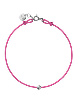 ICE - Jewellery - Diamond bracelet - Cordon - Pink KID