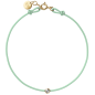ICE - Jewellery - Diamond bracelet - Cordon - Aqua green KID