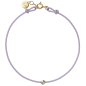 ICE - Jewellery - Diamond bracelet - Cordon - Lilac