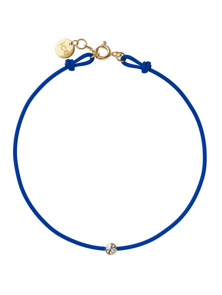 ICE - Jewellery - Diamond bracelet - Cordon - Lazuli blue